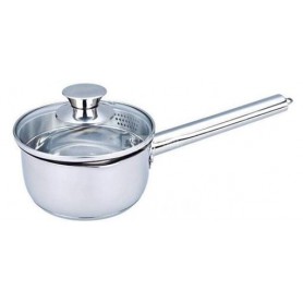 Ківш Maestro з нержавіючої сталі з кришкою 1 літра MR-3510-14S (1038820)