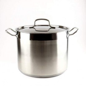 Каструля 13 л. циліндрична з нержавіючої сталі Zauberg ZB-28 (1038815)
