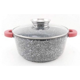 Каструля з антипригарним покриттям A-plus AP-1470 4.3 л Сіра (300510) (1038718)