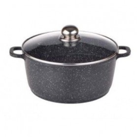 Каструля з кришкою Benson BN-309 6.2 л Чорна (200802) (1038705)