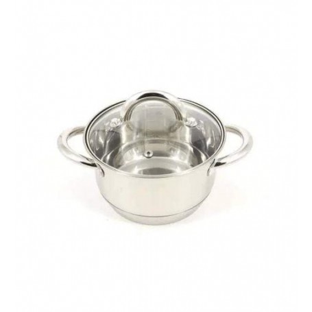 Каструля з кришкою A-PLUS 2157 2.6 л Хром (1039469)
