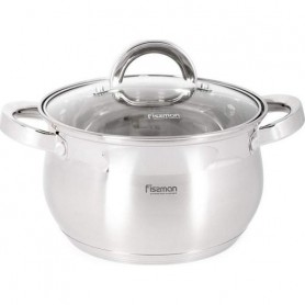 Каструля з кришкою Fissman Felina 16x10,5 см/2,1 л 5339 (1071886)