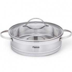 Сотейник з кришкою Fissman Fabiana 24x6,5 см/2,8 л 5365 (1069699)