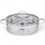 Сотейник з кришкою Fissman Fabiana 24x6,5 см/2,8 л 5365 (1069699)