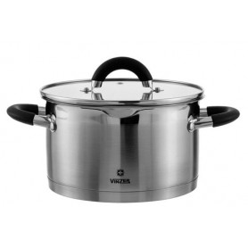 Кастрюля Vinzer Progresso 2,4л d18 см h10 см нержавейка (50053NEW Vinzer) (1117746)