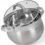 Каструля з кришкою Fissman Felina 20x12,5 см/3,9 л 5347 (1070447)