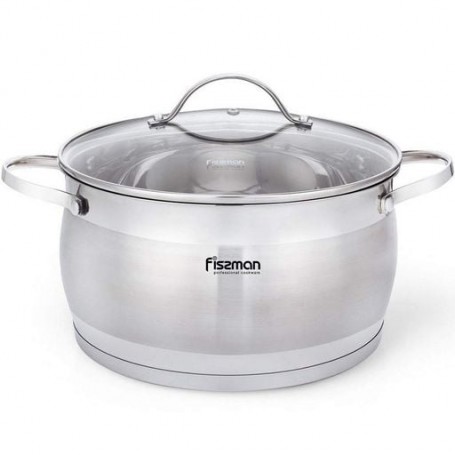 Каструля з кришкою Fissman Fabiana 24x13,5 см/6,1 л 5359 (1070442)