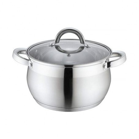 Кастрюля 5 л Aureti Per Tutti 22 см нержавеющая сталь (78453) (1069562)