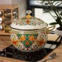 Кастрюля эмалированная 4 л в восточном стиле Yiwu HP-2-115 (1078846)