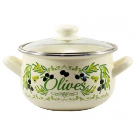 Кастрюля глубокая 3,1л d18 Греческая оливка 567 (694490) (1108429)