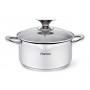 Кастрюля Elegance из нержавеющей стали Ø18хØ15,5х9 см Fissman (2000002655312) (1101893)
