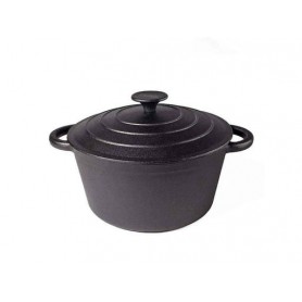 Кастрюля чугунная с чугунной крышкой 3л СС03 (1035039) (1094840)