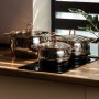 Набор кастрюль Haus Roland из нержавеющей стали 6,1/2,6/3,6 л, хром Haus Roland HP33525W (1078916)