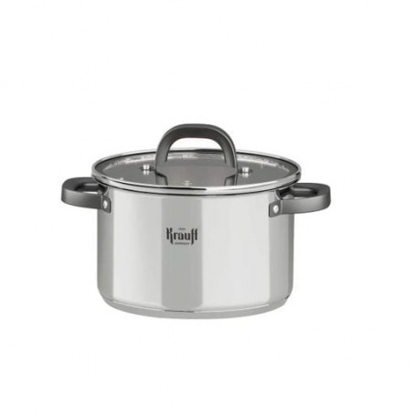 Каструля 3,8 л Krauff Prime Chef циліндрична 20 см нержавіюча сталь (. 26-303-009) (1159897)