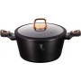 Кастрюля с крышкой 28 см 6,1 л Berlinger Haus Черный (2000002999997) (1093737)