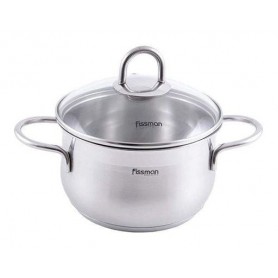 Кастрюля Monica индукционная Ø18хØ16х10,5 см Fissman (2000002654988) (1093657)