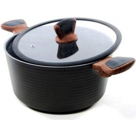 Кастрюля Diamond Grey Ø28хØ21х13,5 см Fissman (2000002654728) (1093653)