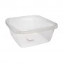 Миска Irak Plastik квадратная, прозрачная, 34*34*13.5 см, 10 л (5232)