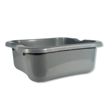 Миска Прямокутна 15 л Plastic's Craft Сірий металік (1118914)