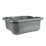 Миска Прямокутна 15 л Plastic's Craft Сірий металік (1118914)