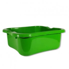 Миска Прямокутна 15 л Plastic's Craft Салатова (1118916)