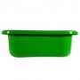 Миска Прямокутна 15 л Plastic's Craft Салатова (1118916)