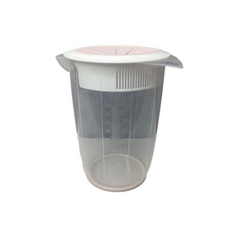 Ємність для змішування із пластиковою кришкою 1 л Akay Plastik AK567 (1037751)