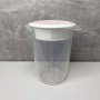 Ємність для змішування із пластиковою кришкою 1 л Akay Plastik AK567 (1037751)