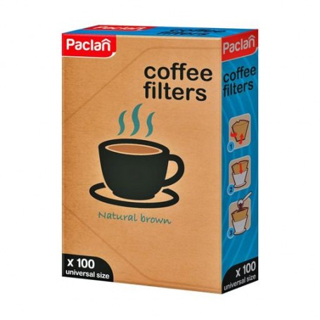 Фильтры для кофе Paclan 4, 100 шт