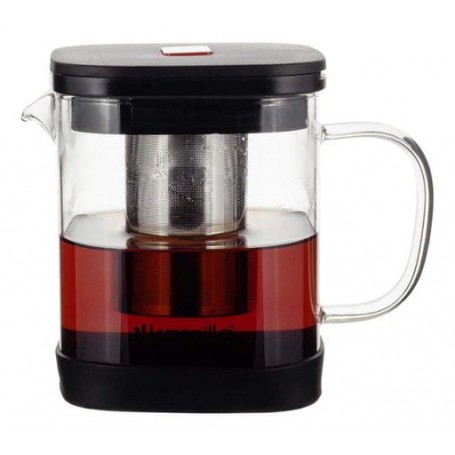 Чайник стеклянный заварочный 600мл со съемным ситечком 0778s Kamille (1166577)