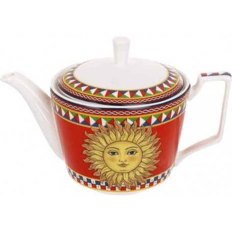 Чайник заварочный Sicilia Sole Солнце 650мл фарфоровый Bona (1166508)