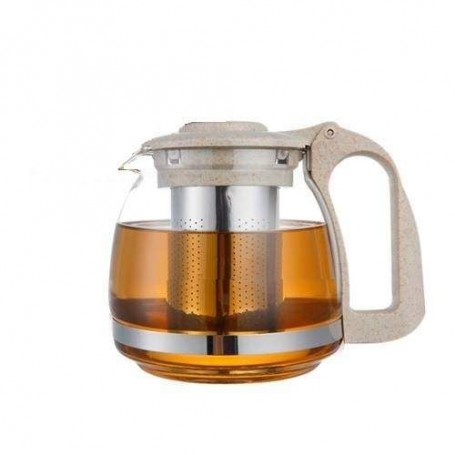 Заварювальний чайник SNT 700мл (еко пластик+ боросилікатне, зміцнене скло) (9161) (1088573)