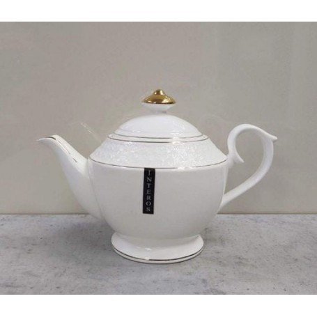 Чайник фарфоровий заварювальний 1100 мл Снігова Королева Interos 405316-A (1068000)