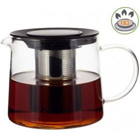 Чайник стеклянный заварочный 1500мл со съемным ситечком 0776l Kamille (1174677)