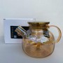 Чайник 950 мл з металевою кришкою Wilmax Thermo Amber 888810003 (1037659)