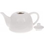 Чайник заварочный White City Очарование 900мл белый фарфор Bona (1175147)