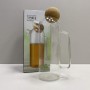 Чайник для заварювання скляний Куля 1200 мл OLens DG1332L (1037649)