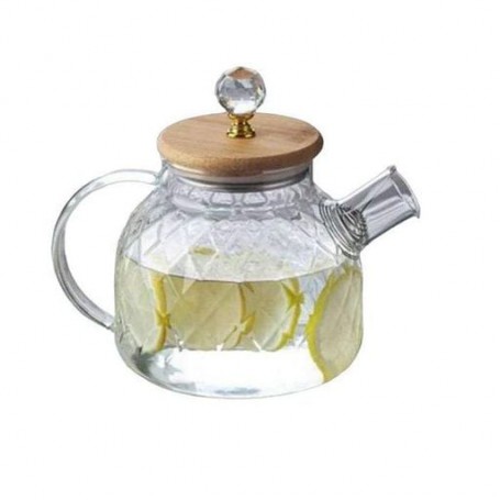 Чайник заварювальний із бамбуковою кришкою SNT Lines 1 л (1041132)