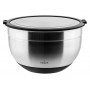 Миска Vinzer с крышкой 4л d24 см h13,3 см нержавеющая сталь (50344 Vinzer) (1113392)