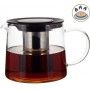 Чайник стеклянный заварочный 1500мл со съемным ситечком 0776l Kamille (1174677)
