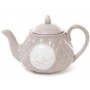 Чайник заварочный Leeds Птица 800мл бежевая керамика Bona (1174165)