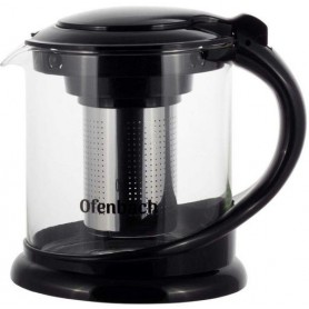 Чайник стеклянный заварочный 1500мл со съемным ситечком 0615l Ofenbach (1166567)