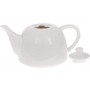 Чайник заварочный White City Очарование 900мл белый фарфор Bona (1175147)