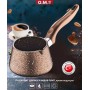 Набор турок для плиты O.M.S. Collection 3227 на подставке с гранитным покрытием 4 предмета Коричневый (Турция) (1139441)
