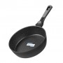 Сковорода глубокая Ardesto Gemini Bari со съемной ручкой, черная, 24 см (AR1224B)