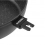 Сковорода глубокая Ardesto Gemini Bari со съемной ручкой, черная, 24 см (AR1224B)