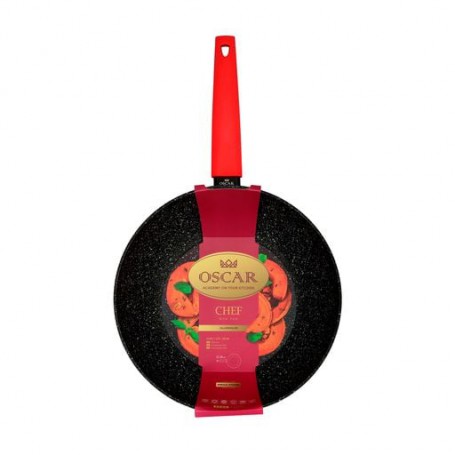 Сковорода-вок Oscar Chef без крышки, 28 см (OSR-1101-28 w)