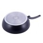 Сотейник алюмінієвий з антипригарним покриттям Black Marble 32*8.5 см Kamille KM-4137 (1041582)