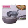 Сковорода-сотейник Kamille Granite d 24 см із кришкою KM-4275GR (1041497)