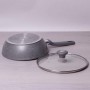 Сковорода-сотейник Kamille Granite d 24 см із кришкою KM-4275GR (1041497)